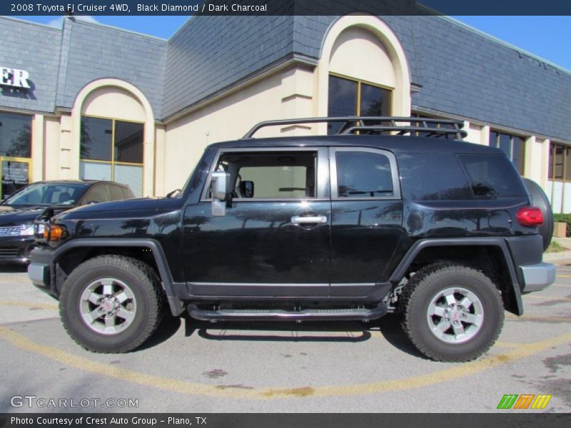 Black Diamond / Dark Charcoal 2008 Toyota FJ Cruiser 4WD