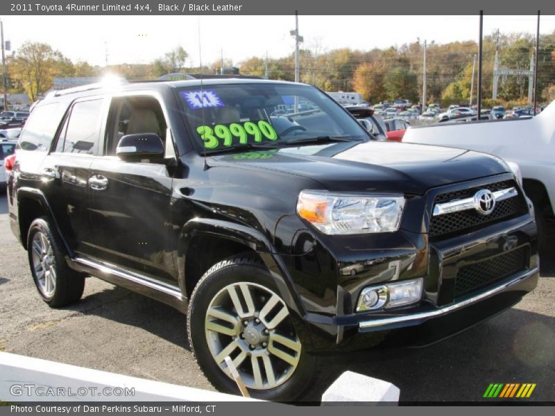 Black / Black Leather 2011 Toyota 4Runner Limited 4x4