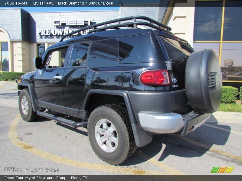Black Diamond / Dark Charcoal 2008 Toyota FJ Cruiser 4WD