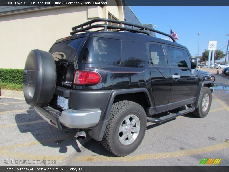 Black Diamond / Dark Charcoal 2008 Toyota FJ Cruiser 4WD
