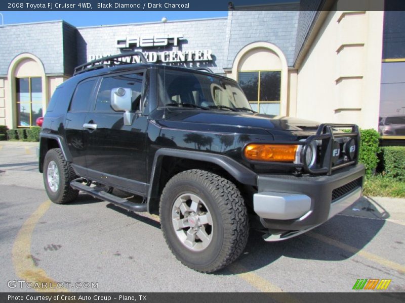 Black Diamond / Dark Charcoal 2008 Toyota FJ Cruiser 4WD