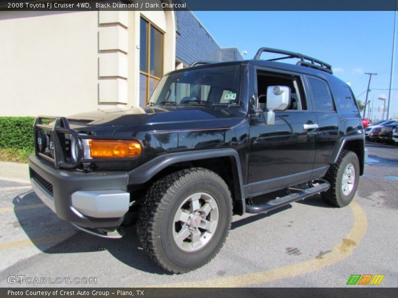 Black Diamond / Dark Charcoal 2008 Toyota FJ Cruiser 4WD
