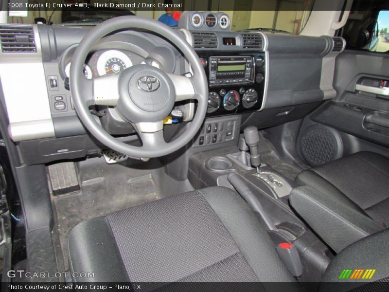 Black Diamond / Dark Charcoal 2008 Toyota FJ Cruiser 4WD
