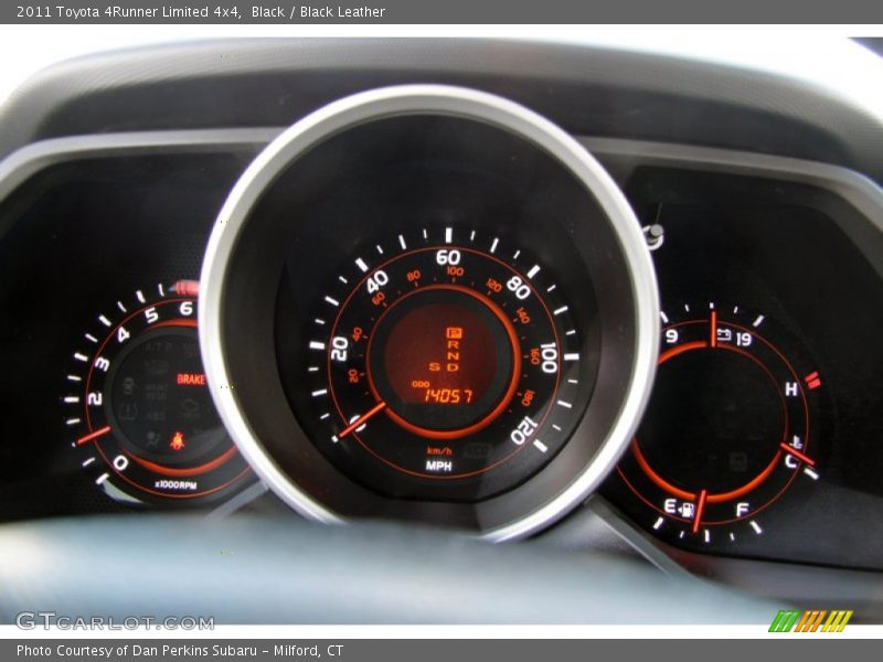 Black / Black Leather 2011 Toyota 4Runner Limited 4x4