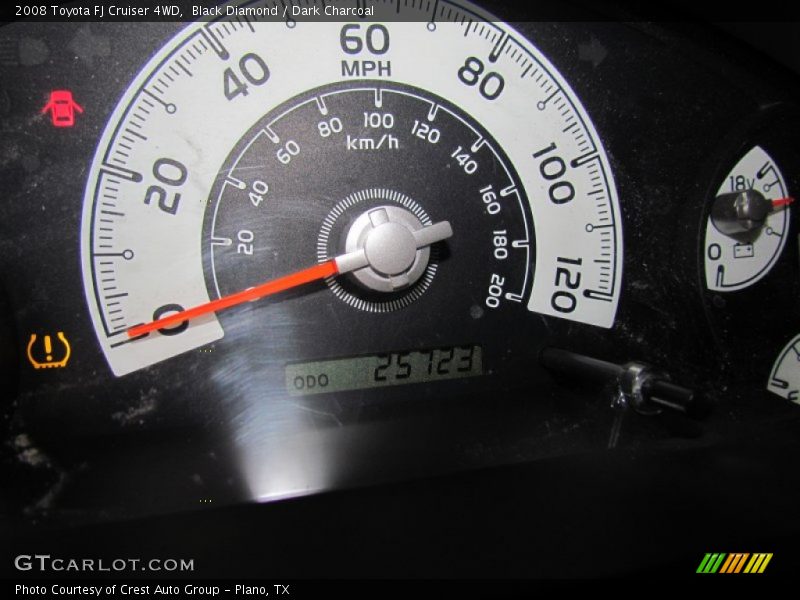 Black Diamond / Dark Charcoal 2008 Toyota FJ Cruiser 4WD