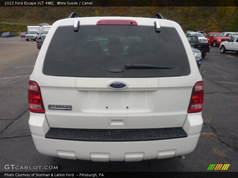 White Suede / Camel 2012 Ford Escape XLT 4WD