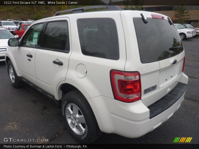 White Suede / Camel 2012 Ford Escape XLT 4WD