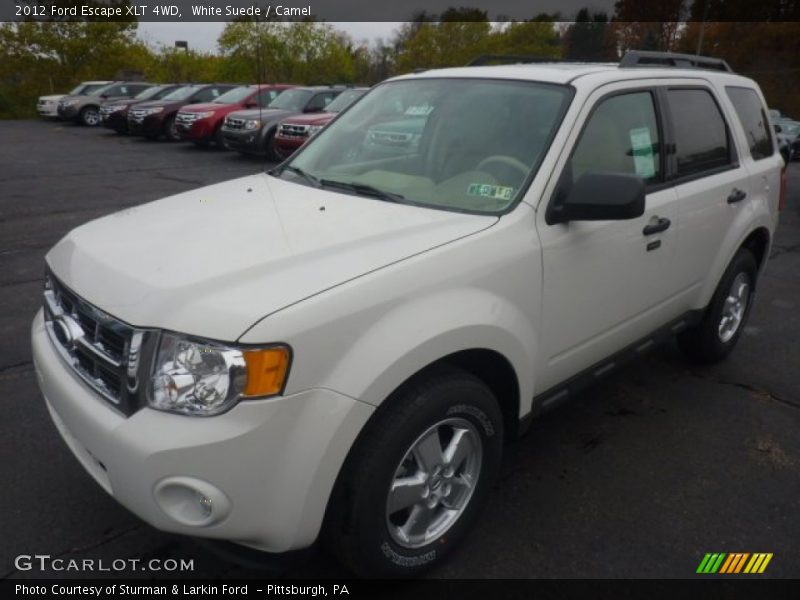 White Suede / Camel 2012 Ford Escape XLT 4WD