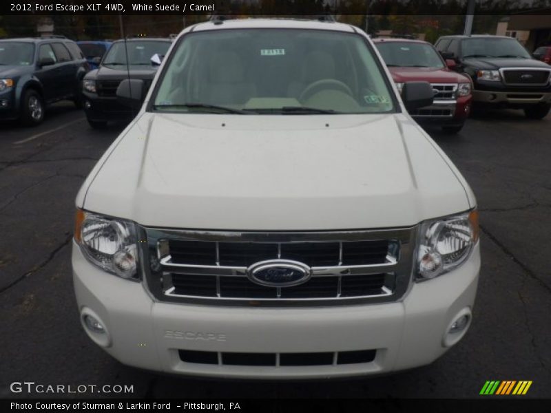 White Suede / Camel 2012 Ford Escape XLT 4WD