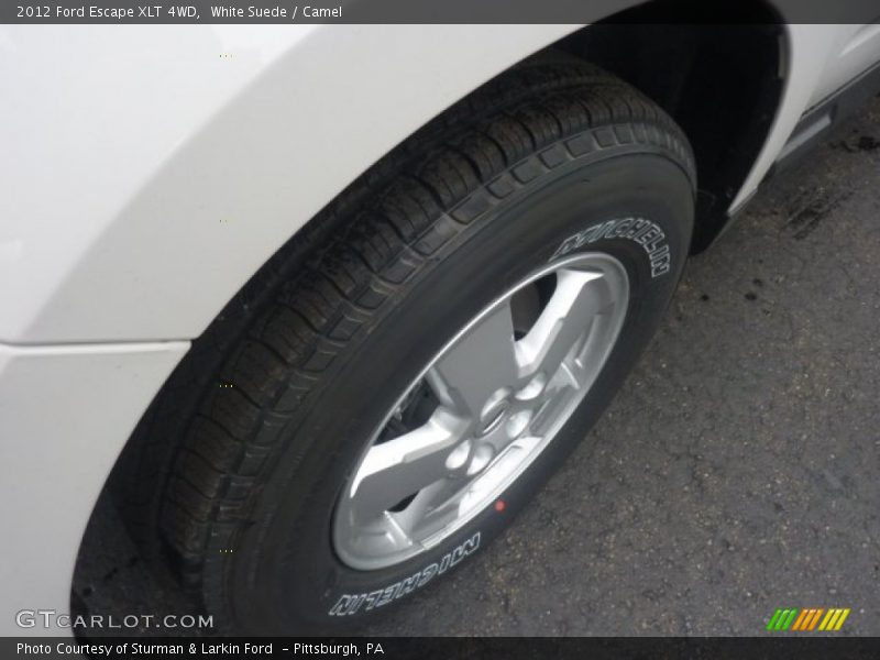 White Suede / Camel 2012 Ford Escape XLT 4WD