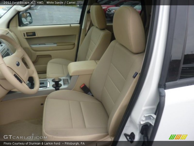 White Suede / Camel 2012 Ford Escape XLT 4WD