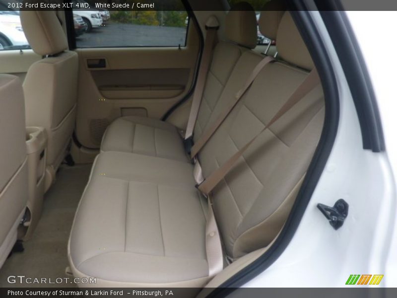 White Suede / Camel 2012 Ford Escape XLT 4WD