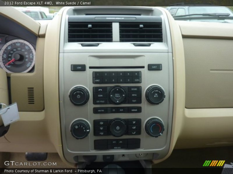 White Suede / Camel 2012 Ford Escape XLT 4WD