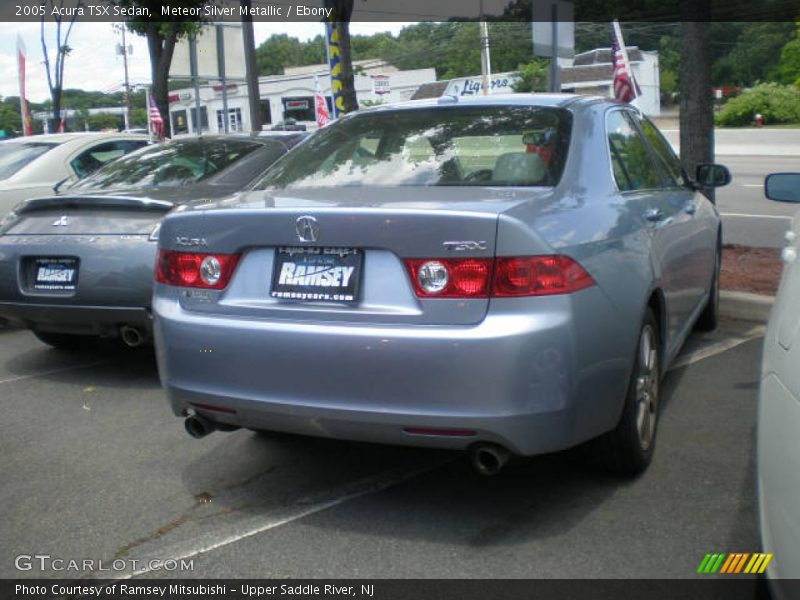 Meteor Silver Metallic / Ebony 2005 Acura TSX Sedan