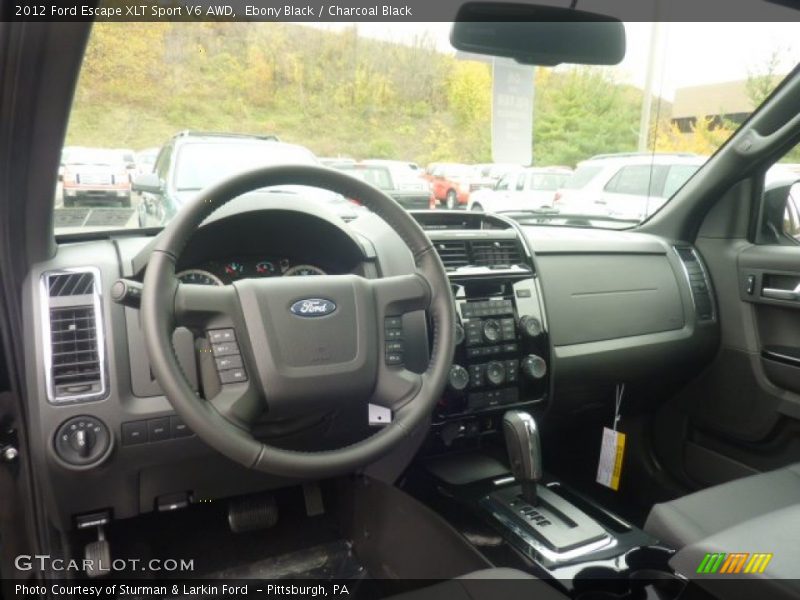 Ebony Black / Charcoal Black 2012 Ford Escape XLT Sport V6 AWD