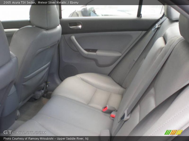 Meteor Silver Metallic / Ebony 2005 Acura TSX Sedan