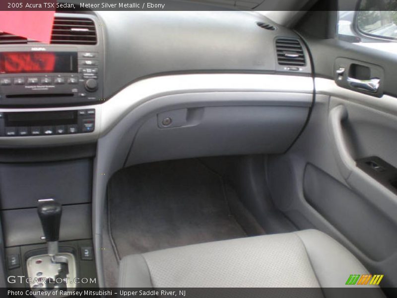 Meteor Silver Metallic / Ebony 2005 Acura TSX Sedan