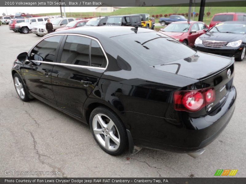 Black / Titan Black 2010 Volkswagen Jetta TDI Sedan