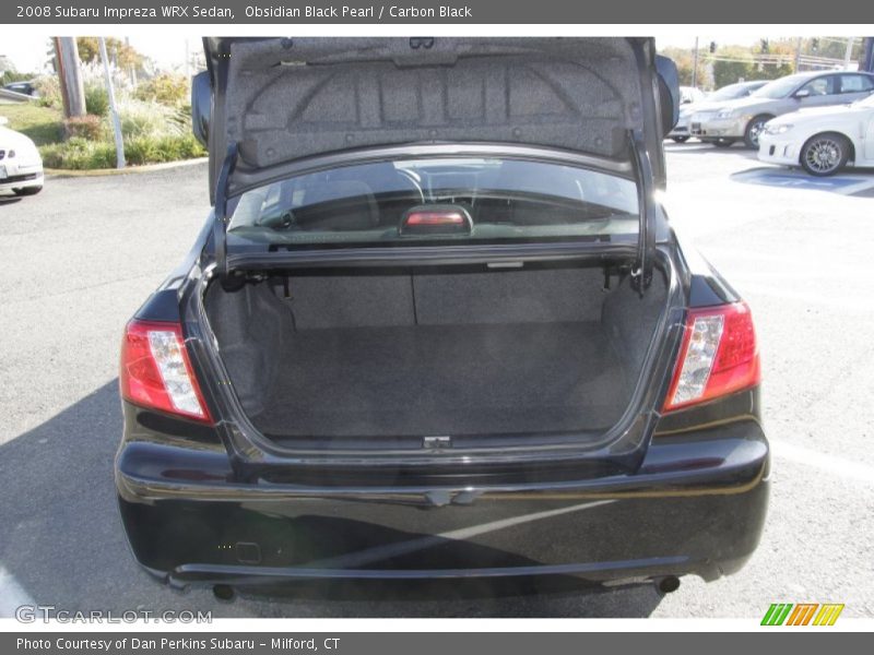 Obsidian Black Pearl / Carbon Black 2008 Subaru Impreza WRX Sedan