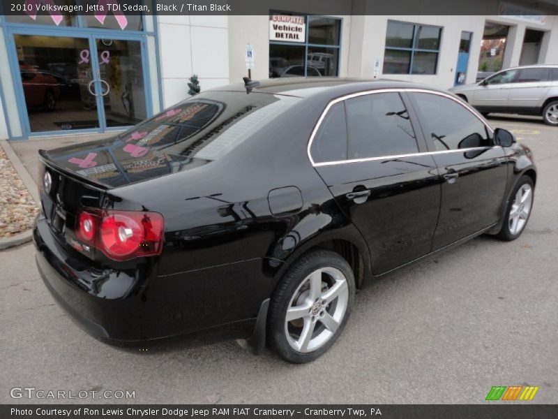 Black / Titan Black 2010 Volkswagen Jetta TDI Sedan