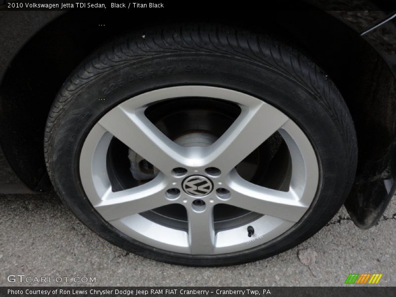 Black / Titan Black 2010 Volkswagen Jetta TDI Sedan