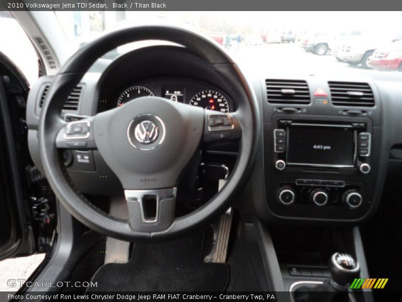 Black / Titan Black 2010 Volkswagen Jetta TDI Sedan