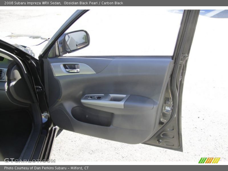 Obsidian Black Pearl / Carbon Black 2008 Subaru Impreza WRX Sedan