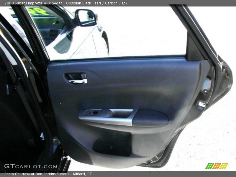 Obsidian Black Pearl / Carbon Black 2008 Subaru Impreza WRX Sedan