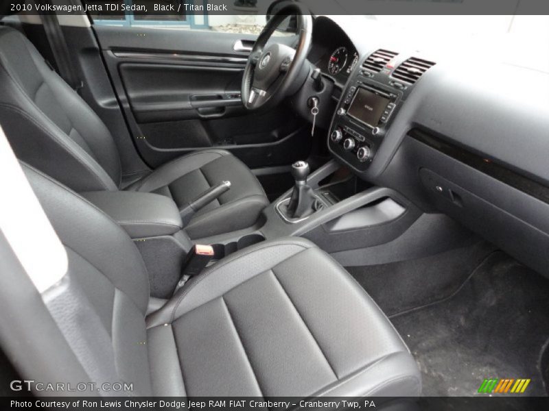 Black / Titan Black 2010 Volkswagen Jetta TDI Sedan