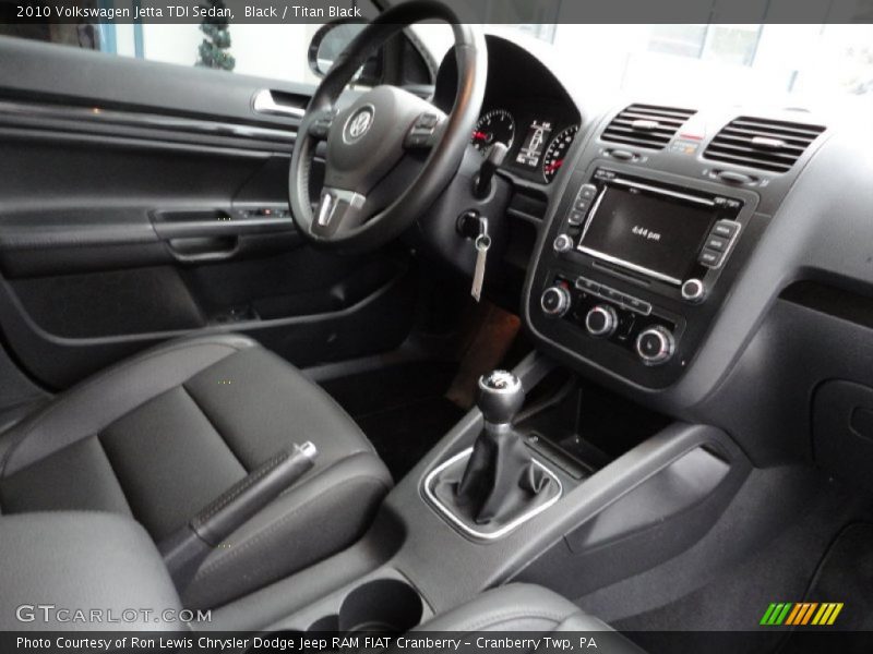 Black / Titan Black 2010 Volkswagen Jetta TDI Sedan