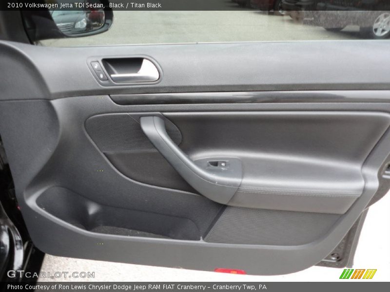 Black / Titan Black 2010 Volkswagen Jetta TDI Sedan