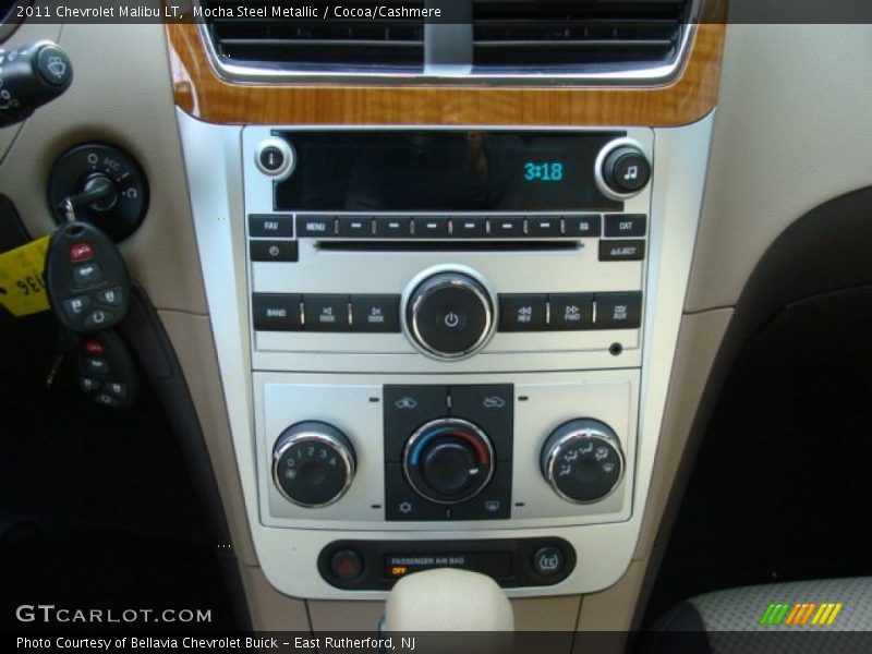 Mocha Steel Metallic / Cocoa/Cashmere 2011 Chevrolet Malibu LT