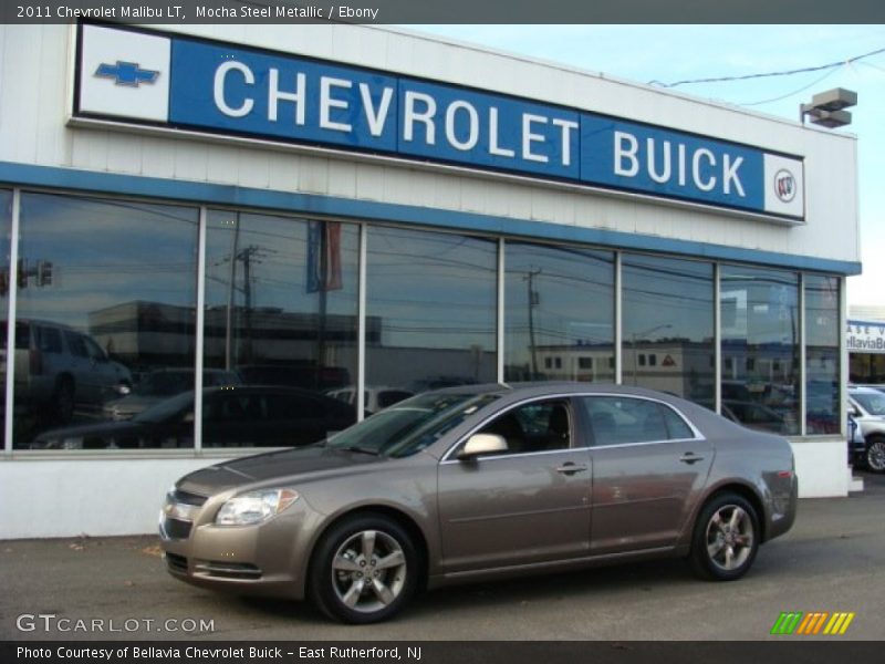Mocha Steel Metallic / Ebony 2011 Chevrolet Malibu LT