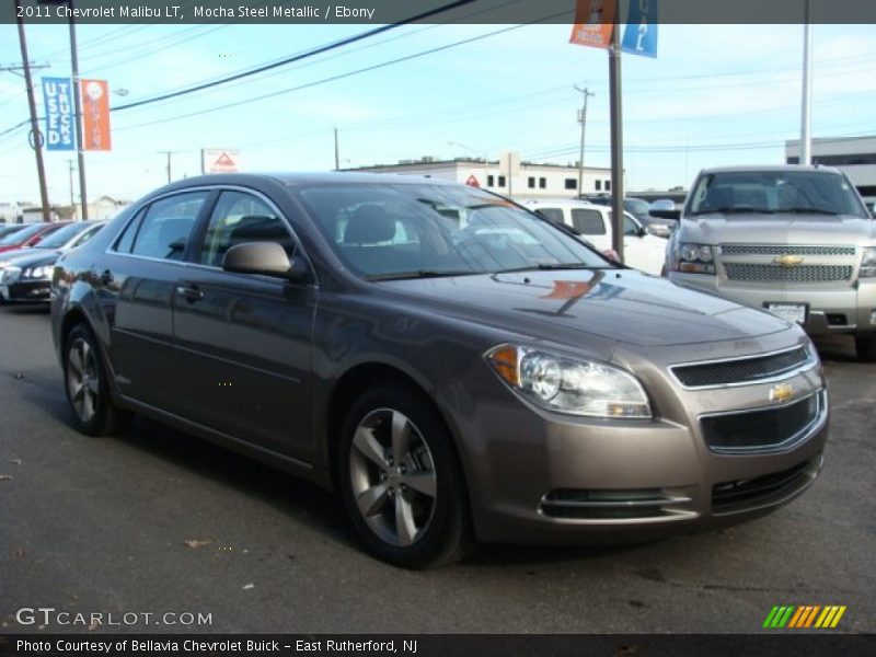 Mocha Steel Metallic / Ebony 2011 Chevrolet Malibu LT