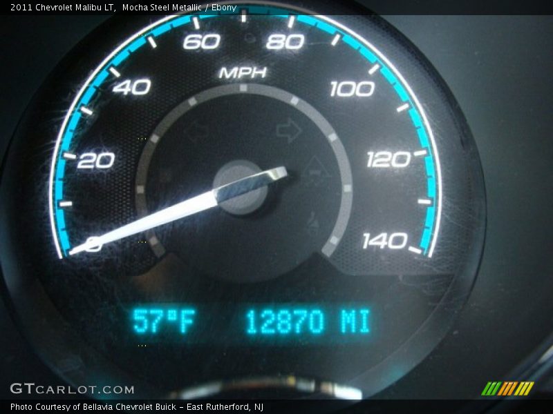 Mocha Steel Metallic / Ebony 2011 Chevrolet Malibu LT