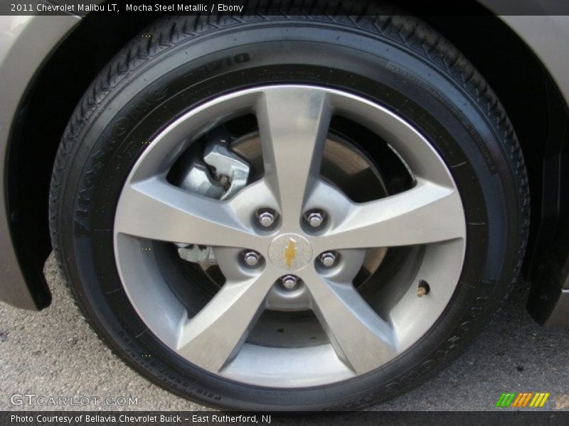 Mocha Steel Metallic / Ebony 2011 Chevrolet Malibu LT