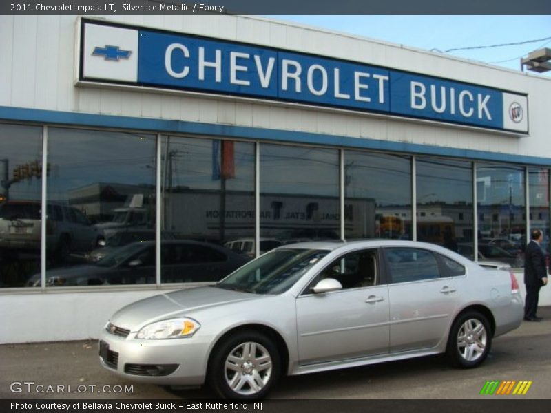 Silver Ice Metallic / Ebony 2011 Chevrolet Impala LT