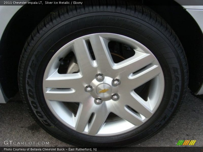 Silver Ice Metallic / Ebony 2011 Chevrolet Impala LT