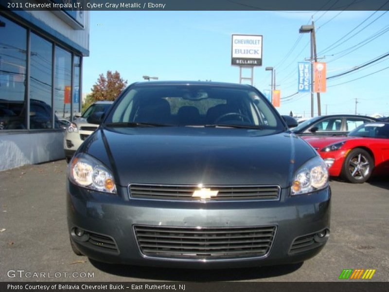 Cyber Gray Metallic / Ebony 2011 Chevrolet Impala LT