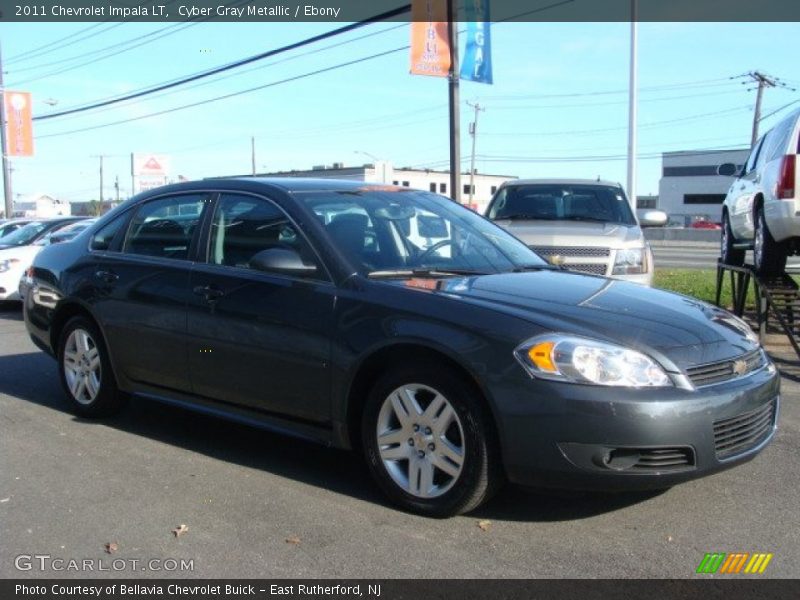 Cyber Gray Metallic / Ebony 2011 Chevrolet Impala LT