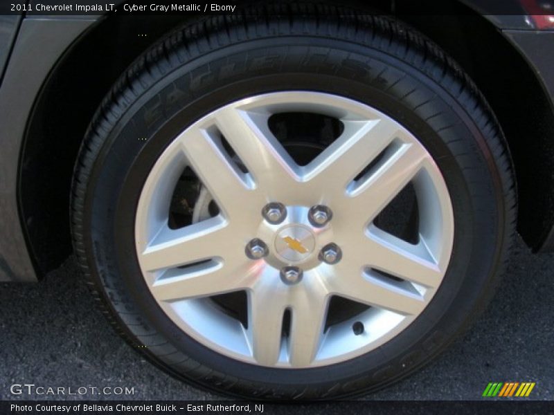 Cyber Gray Metallic / Ebony 2011 Chevrolet Impala LT