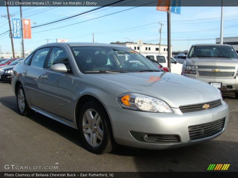 Silver Ice Metallic / Ebony 2011 Chevrolet Impala LT