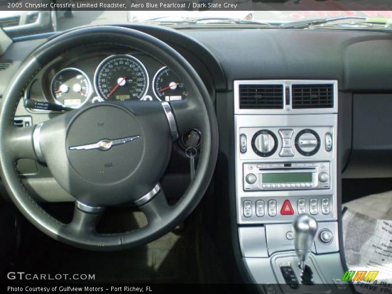 Aero Blue Pearlcoat / Dark Slate Grey 2005 Chrysler Crossfire Limited Roadster