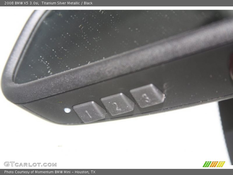 Titanium Silver Metallic / Black 2008 BMW X5 3.0si