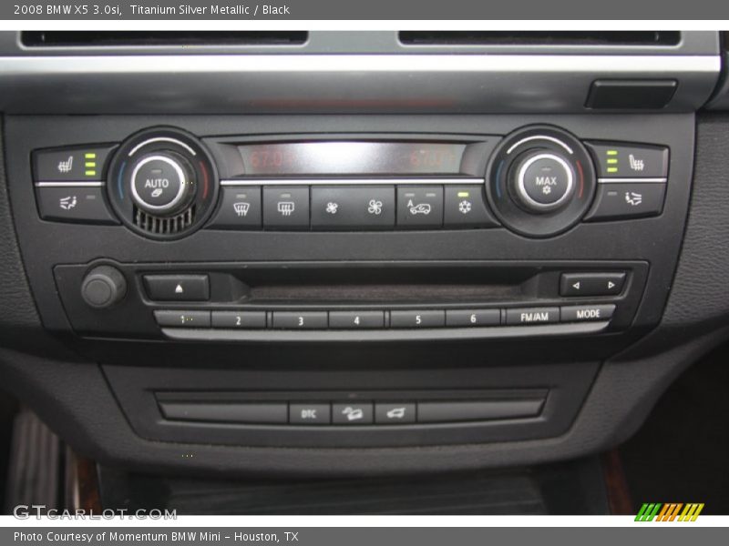 Titanium Silver Metallic / Black 2008 BMW X5 3.0si