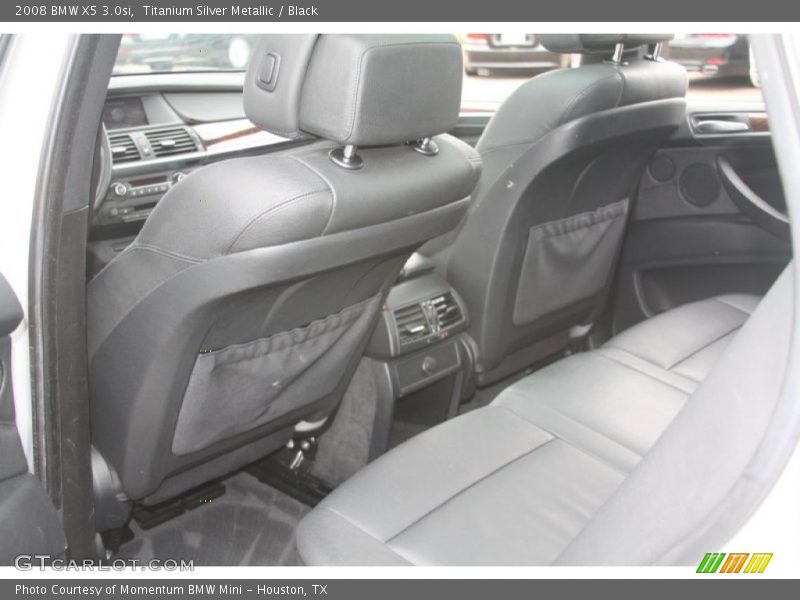Titanium Silver Metallic / Black 2008 BMW X5 3.0si