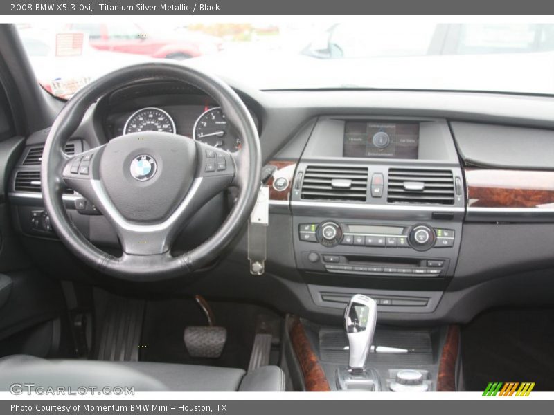 Titanium Silver Metallic / Black 2008 BMW X5 3.0si