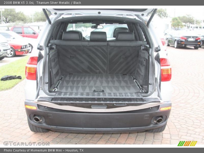 Titanium Silver Metallic / Black 2008 BMW X5 3.0si