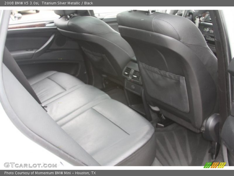 Titanium Silver Metallic / Black 2008 BMW X5 3.0si