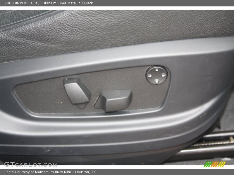 Titanium Silver Metallic / Black 2008 BMW X5 3.0si
